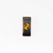 Weimarer Kunstgewerbeschule (zugeschrieben), 'Yin Yang' Tuchring / Klammer, um 1912