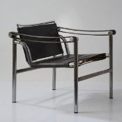 Le Corbusier; Pierre Jeanneret; Charlotte Perriand , Armlehnsessel 'LC 1', 1928 (Entwurf)