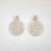 Marina Apollonio, Op-Art Ohrschmuck, 1966