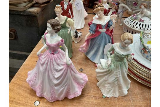 Group of ten Royal Doulton ladies- HN 3699, HN 4097, HN 2193, HN 3316, HN 3384, HN 1834, HN 4047 and - Image 2 of 3