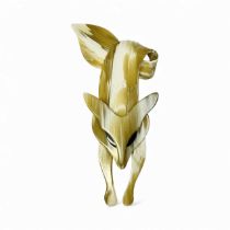 Lea Stein fox brooch