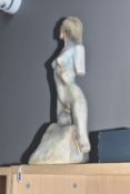 NEIL DALRYMPLE (BRITISH CONTEMPORARY) FEMALE NUDE STUDY marked 'Neil Dalrymple 1989' to the base,