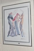 AFTER SALVADOR DALI 'LA DANSE', a limited edition lithographic print from the 'Divine Comedy'