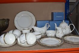 A GROUP OF WEDGWOOD TEA WARES to include twenty pieces of 'Cavendish' tea wares comprising six tea