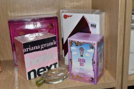 A COLLECTION OF BOXED PERFUMES, ETC, comprising Ariana Grande 'Thank U, Next' eau de parfum 100ml (