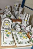 A COLLECTION OF PORTMEIRION 'BOTANIC GARDEN' CERAMICS, comprising a lidded tureen, a butter dish,