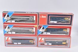 SIX BOXED LIMA OO GAUGE CLASS 33 LOCOMOTIVES, 'Eastleigh' No.33 008, B.R. green livery with half