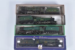 FOUR BOXED OO GAUGE LOCOMOTIVES OF G.W.R. ORIGIN, Tri-ang Hall class 'Albert Hall' No.4983 (R759),