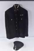 A ROYAL CORPS OF SIGNALS REGIMENT DRESS UNIFORM JACKET, with collar Insignia etc 1970 s issue,