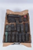 A QUANTITY OF UNBOXED AND ASSORTED HO GAUGE AMERICAN OUTLINE LOCOMOTIVES & TENDERS, to include