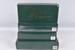 FOUR BOXED BACHMANN SPECTRUM ON30 GAUGE LOCOMOTIVES, to include two of the Flat Car Baltimore &