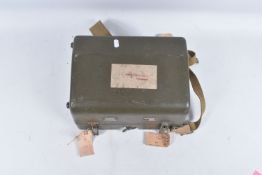 A MILITARY ANTI INTRUSION ALARM IN ITS ORIGINAL CASE, this still has some Ministry of Defence labels