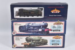 THREE BOXED BACHMANN OO GAUGE LOCOMOTIVES OF G.W.R. ORIGIN, class 93XX Mogul renumbered No.5328 (