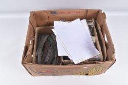 A QUANTITY OF UNBOXED KATO N GAUGE MODEL RAILWAY TRACK