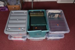 LARGE COLLECTION OF STAMPS IN MANY ALBUMS, we note GB commems to 2010 in Windsor albums, range of