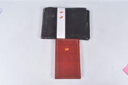 A WWII PHOTO ALBUM FROM A RAF MEMBER who served in Africa, India and Asia plus a postcard album