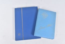 STAMPS, MAINLY GB COLLECTION IN TWO STOCKBOOKS FROM 1820 2D BLUE (NO MARGINS)