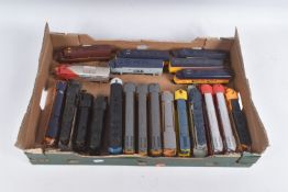 A QUANTITY OF UNBOXED ASSORTED HO GAUGE AMERICAN OUTLINE LOCOMOTIVES, assorted EMD F series, GP,