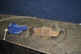 A RECORD No.4 ENGINEERS VICE and an earlier vice (2)