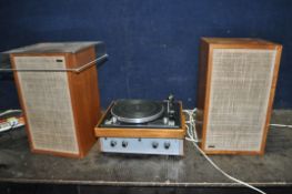 A VINTAGE HI FI BY FERROGRAPH, CONNOISSEUR AND DYNACO comprising of a F307 amplifier, a BD2