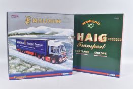 TWO BOXED LIMITED EDITION CORGI HAULERS OF RENOWN 1:50 SCALE DIECAST COMMERCIAL TRANSPORT SETS, to