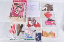 A COLLECTION OF LOOSE 1960'S PEDIGREE SINDY OUTFITS AND ACCESSORIES, all date from 1963 - 1965 and
