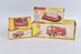A QUANTITY OF BOXED DINKY TOYS VEHICLES, A.E.C. Merryweather Marquis Fire Tender, No.285, metallic