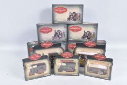 TEN BOXED 1:50 SCALE LIMITED EDITION CORGI VINTAGE GLORY OF STEAM DIECAST MODELS, to include a