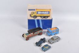 A GELY LITHOGRAPHED TINPLATE OPEN LORRY, marked 'GeLy Made in Germany' and carries registration