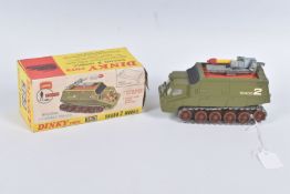 A BOXED DINKY TOYS U.F.O. SHADO 2 MOBILE, No.353, green body with red/orange roof, missile, white