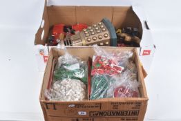 A QUANTITY OF ASSORTED TOYS, majority in playworn condition, to include six 1980's Hasbro