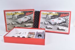 A BOXED SCHUCO STUDIO III BAUSATZ MONTAGEKASTEN (TINPLATE CLOCKWORK RACING CAR KIT), No.01644,