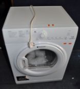 A HOTPOINT TVEL75B TUMBLE DRYER, width 60cm, depth 55cm, height 85cm (PAT pass and working)