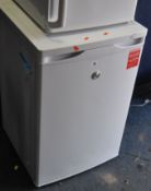 A HOOVER UNDERCOUNTED FREEZER, width 55cm, PAT pass and working at-18 degrees
