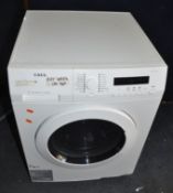 A AEG L75480WD WASHER DRYER, width 60cm, depth 63cm, height 85cm (PAT pass, spin cycle run but not