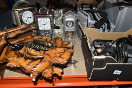 ONE BOX AND LOOSE MISCELLANEOUS ITEMS to include a box of camera related items comprising a Canon '