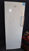 A BEKO FFP1671W LARDER FREEZER width 60cm, depth 62cm, height 270cm (PAT pass and working at -18