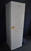 A DAEWOO DFF470SW TALL FRIDGE FREEZER width 55cm, depth 60cm, height 178cm (PAT pass and working