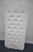 A MIBED WALDEN SINGLE MATTRESS, condition report: general signs of usage
