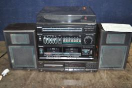 A TECHNICS SL-PG420A CD PLAYER and a Panasonic Hi Fi with matching speakers (both PAT pass and