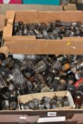 THREE BOXES OF ASSORTED ELECTRICAL VALVES to include an assortment of mostly loose valves in various