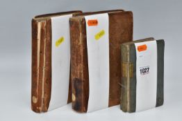THREE ANTIQUARIAN BOOK TITLES comprising vols. II, III of SMITH; Adam, LL.D. Inquiry Into The Nature