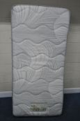 A DURABEDS SAVOY SINGLE MATTRESS, condition report: general signs of usage