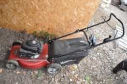 A MOUNTFIELD S461HP PETROL LAWN MOWER with grassbox (engine pulls freely but hasn't been started)
