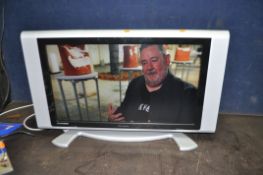 A WHARFEDALE CD3210HDAF 32in TV without remote and a Panasonic Hi Fi with matching speakers (PAT