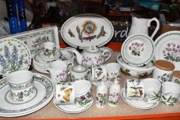 A GROUP OF PORTMEIRION KITCHENWARE, to include two oval plates, a large jug, two large plates '
