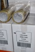 FIVE BOXES OF CLEAR PACKAGING TAPE, each box containing thirty six rolls of tape (5) (s.d)