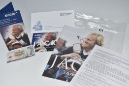 A ROYAL BANK OF SCOTLAND 'JACK NICKLAUS' PRESENTATION PACK comprising a commemorative special