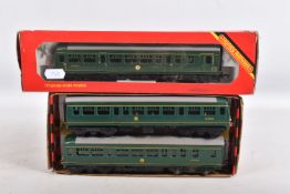 TWO BOXED HORNBY RAILWAYS OO GAUGE METRO CAMMELL LIGHTWEIGHT TWO CAR D.M.U. SETS, both No.R157,