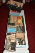 A LARGE QUANTITY OF MAINLY OO GAUGE MODEL RAILWAY ACCESSORIES, to include a collection of lineside